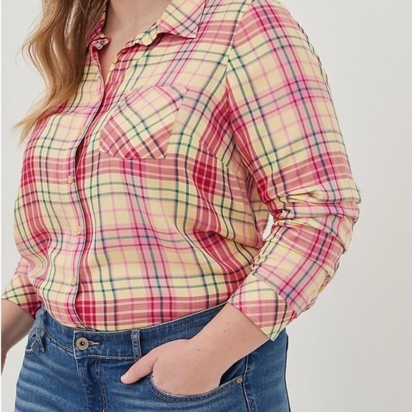 Torrid plaid top - Picture 1 of 5